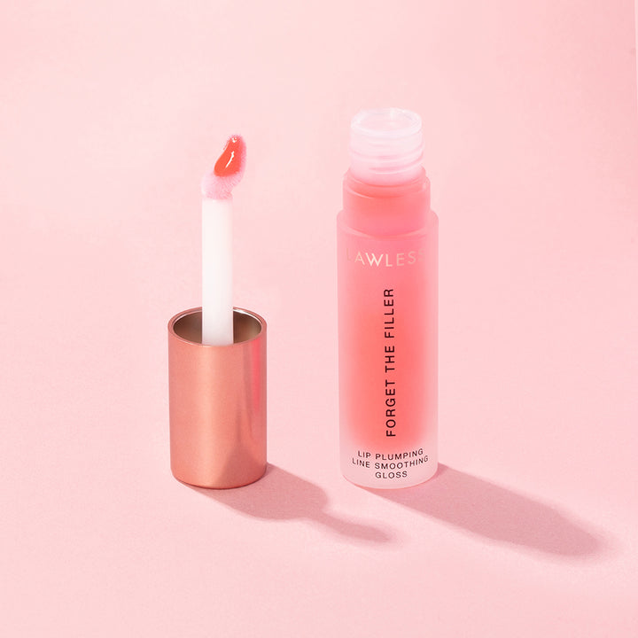 Forget The Filler Lip Plumping Line Smoothing Gloss - Cherry Vanilla